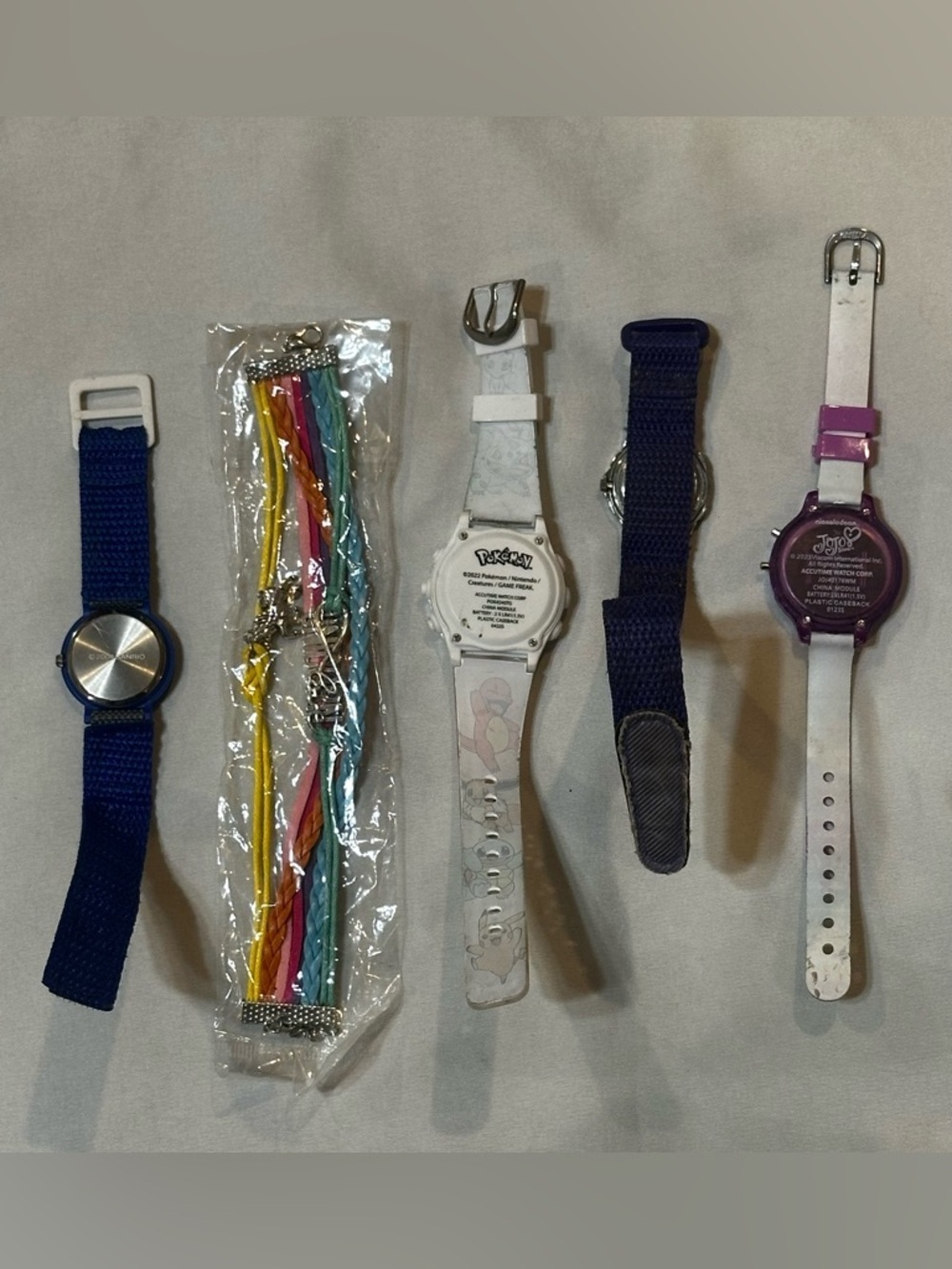Kids Character Watch Bundle: Pokémon, Timex, JoJo, etc - Picture 2 of 7